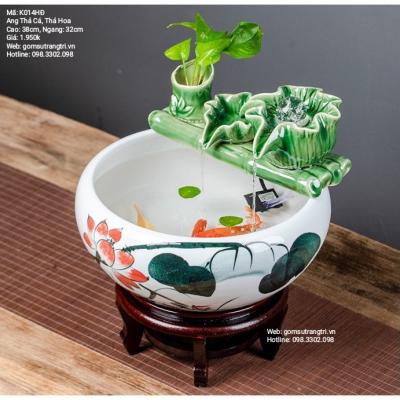 ANG THẢ CÁ, THẢ HOA, TRỒNG SEN CẢNH - SẢN PHẨM TRANG TRÍ NHÀ CỬA CAO CẤP
